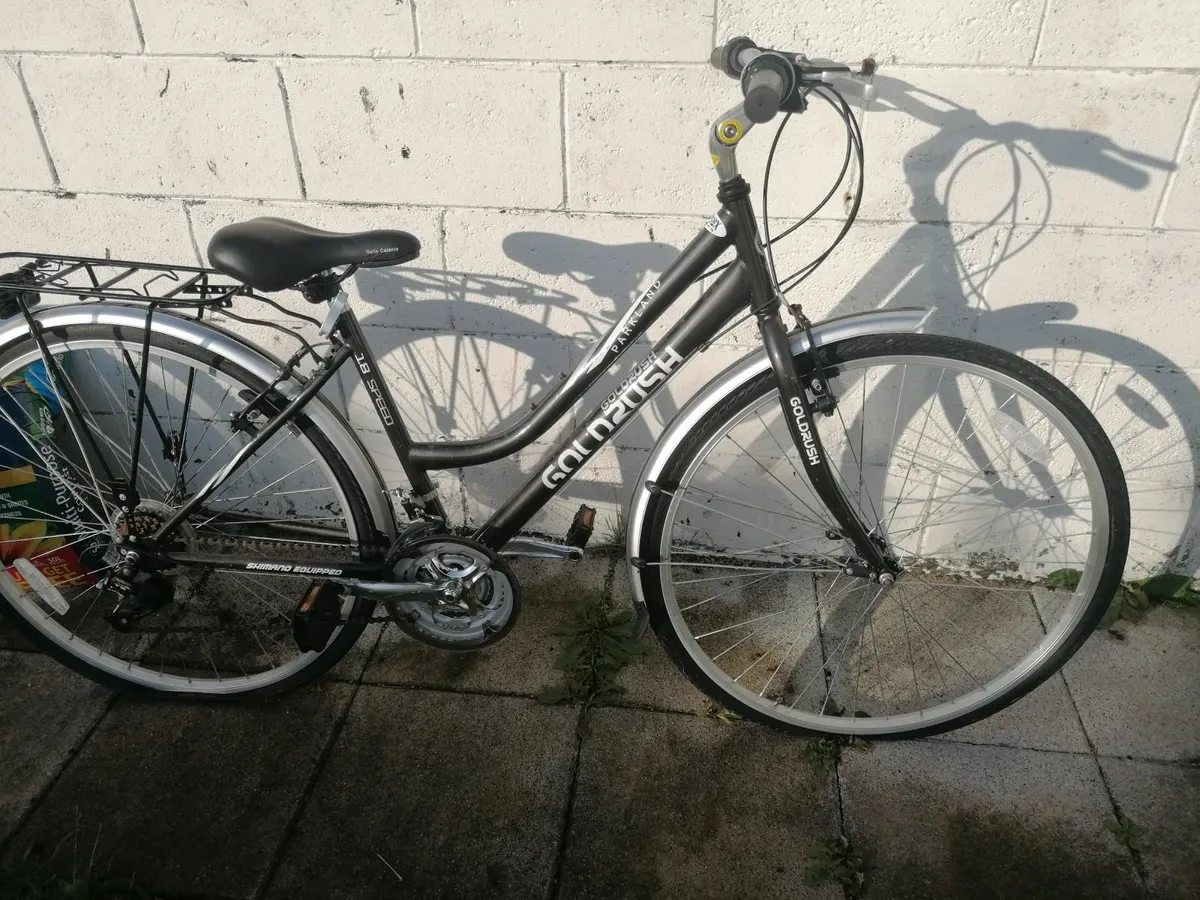 Goldrush parkland 18 inch frame speed bike - Image 1