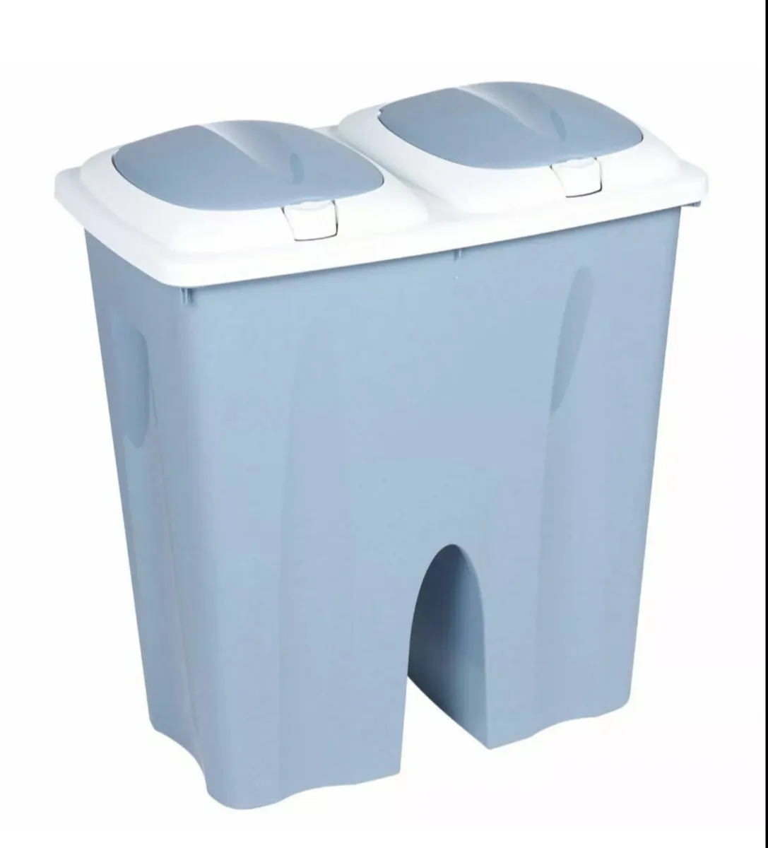 50L Litre Duo Recycle Bin with 2 Compartments NEW - Image 4