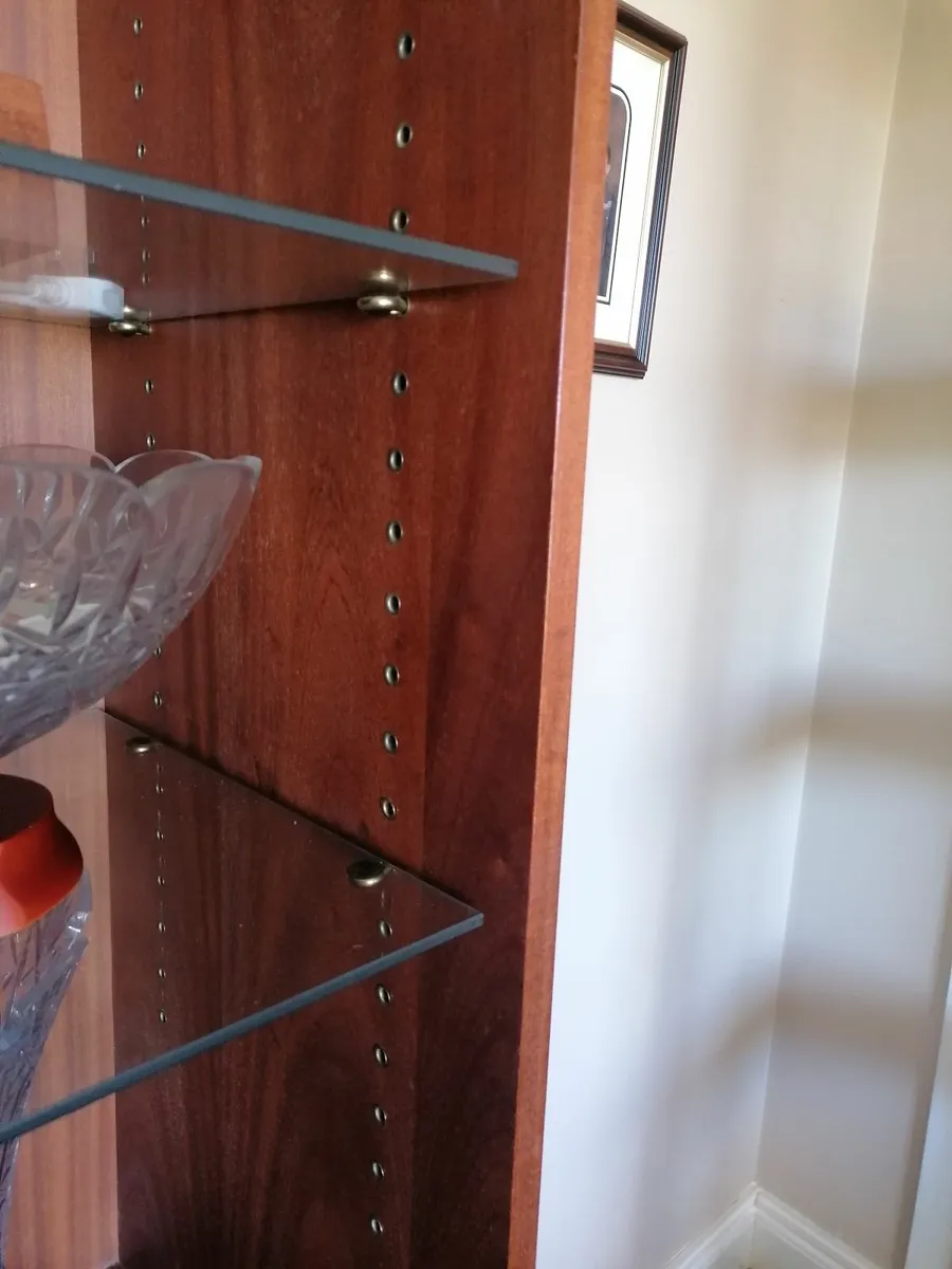 Mahogany Display Cabinet - Image 2