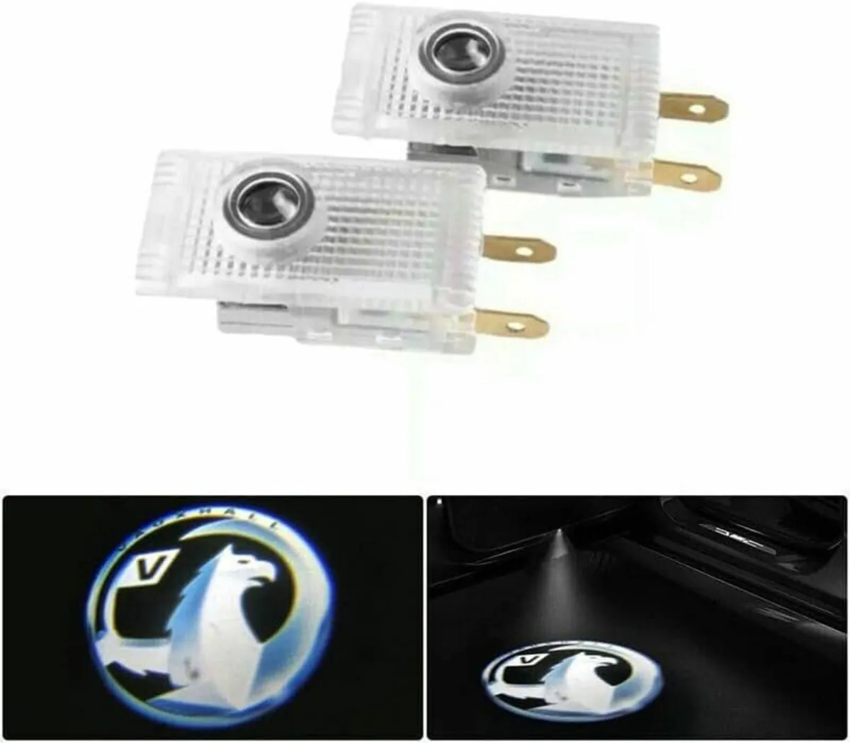 Vauxhall led door logo  Brand new  Package 2x door