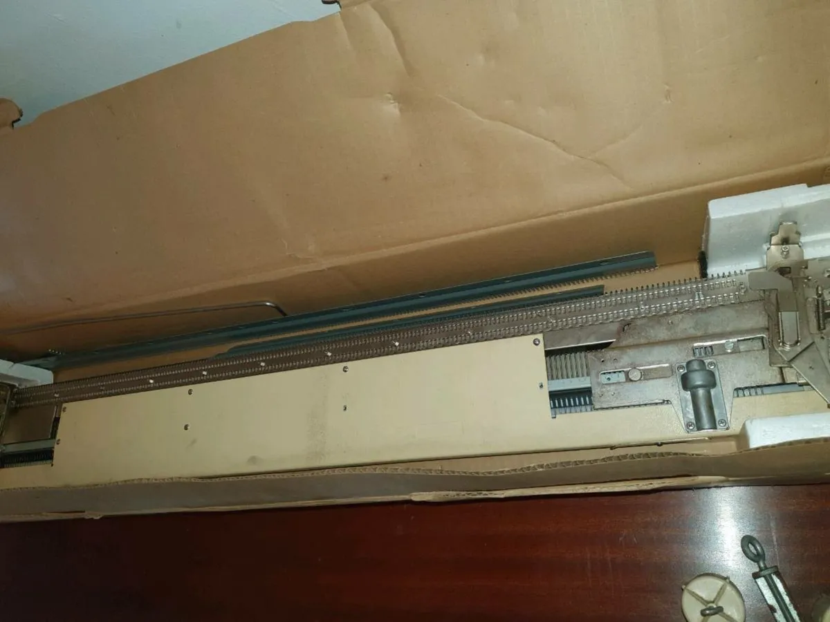 Rare brother ribber attachment kr830 70s unused - Image 3