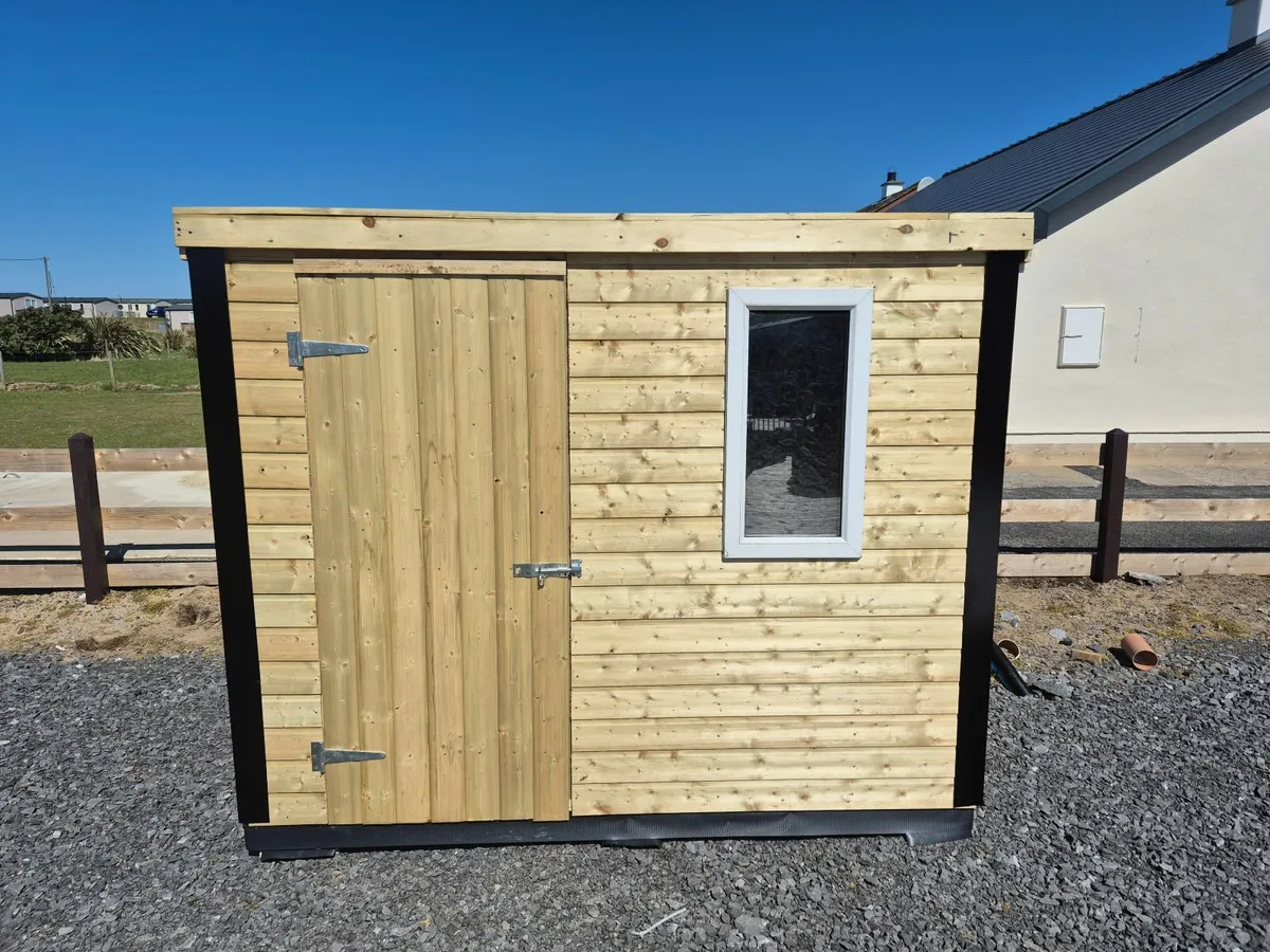 8x6ft sheds heavy duty