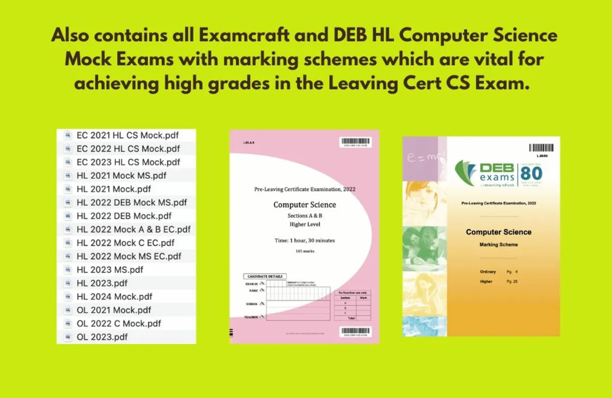 Leaving Cert HL Computer Science Notes - Image 4