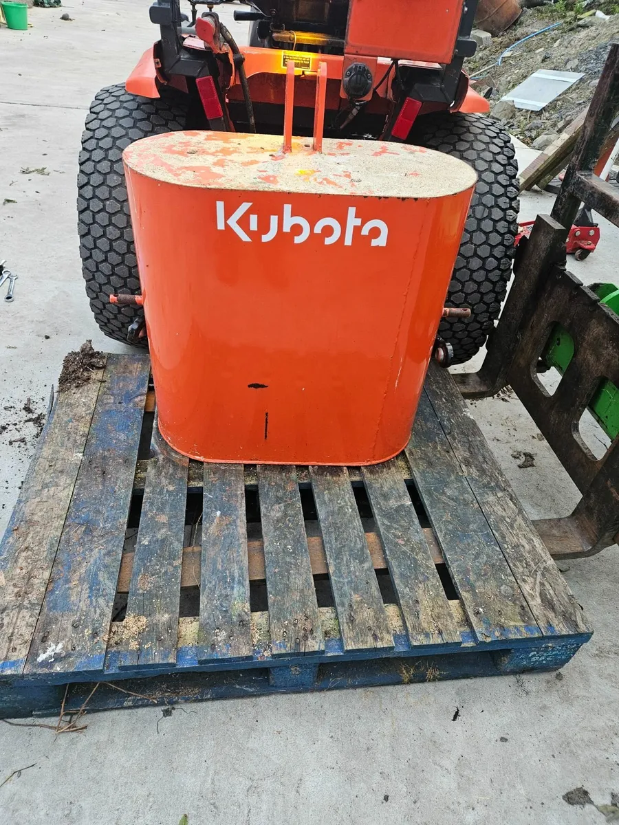 Kubota weight block - Image 1