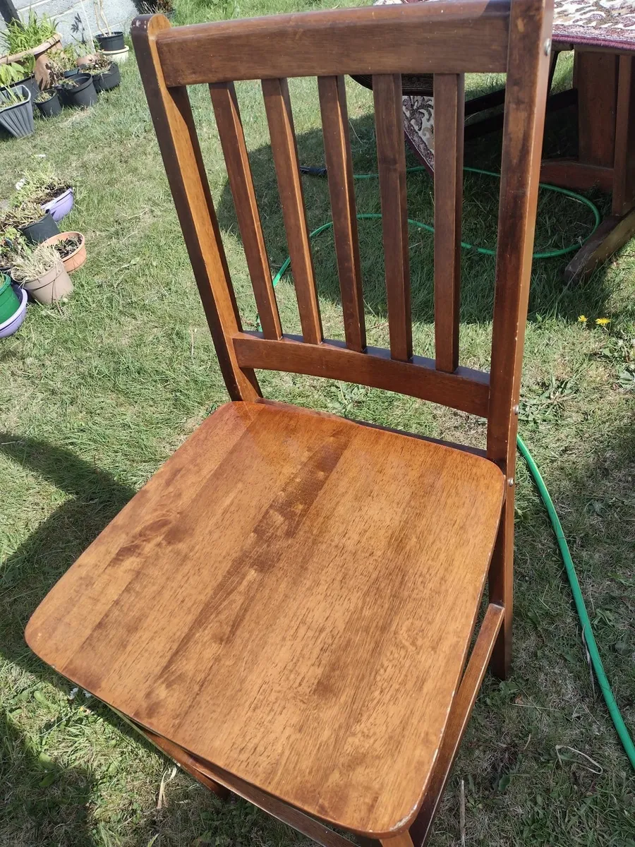 Solid Oak kitchen bar stool - Image 1