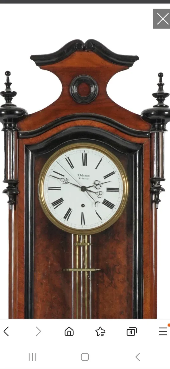 Vienna regulator clock - Image 1