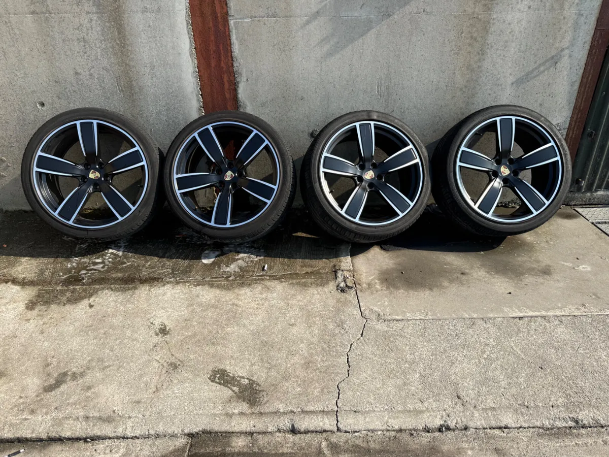 🛞 22 INCH ALLOYS + TYRES PORSCHE AUDI VOLKSWAGEN - Image 1