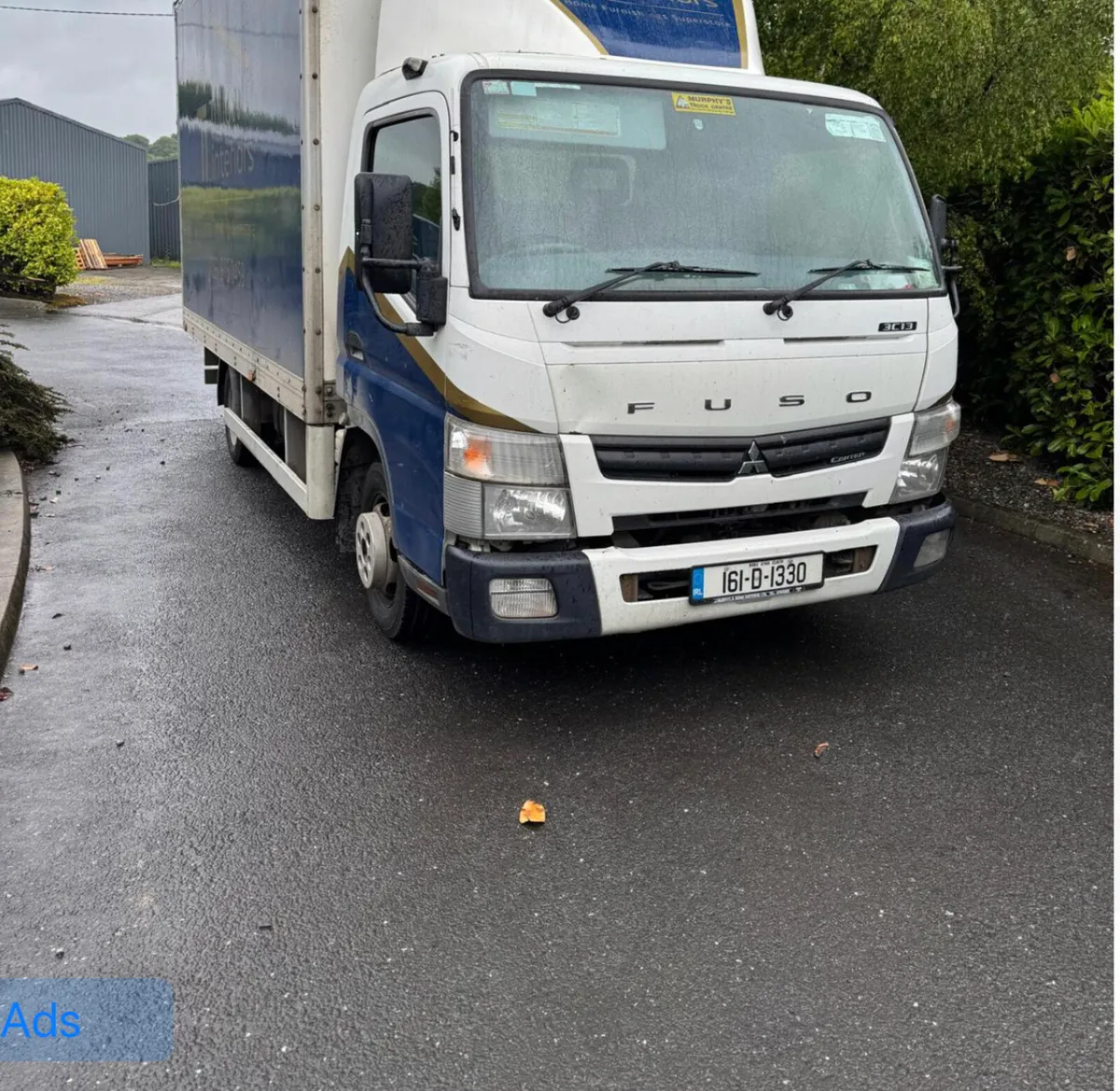 2016 Mitsubishi  Canter Fuso box with tail lift. - Image 1