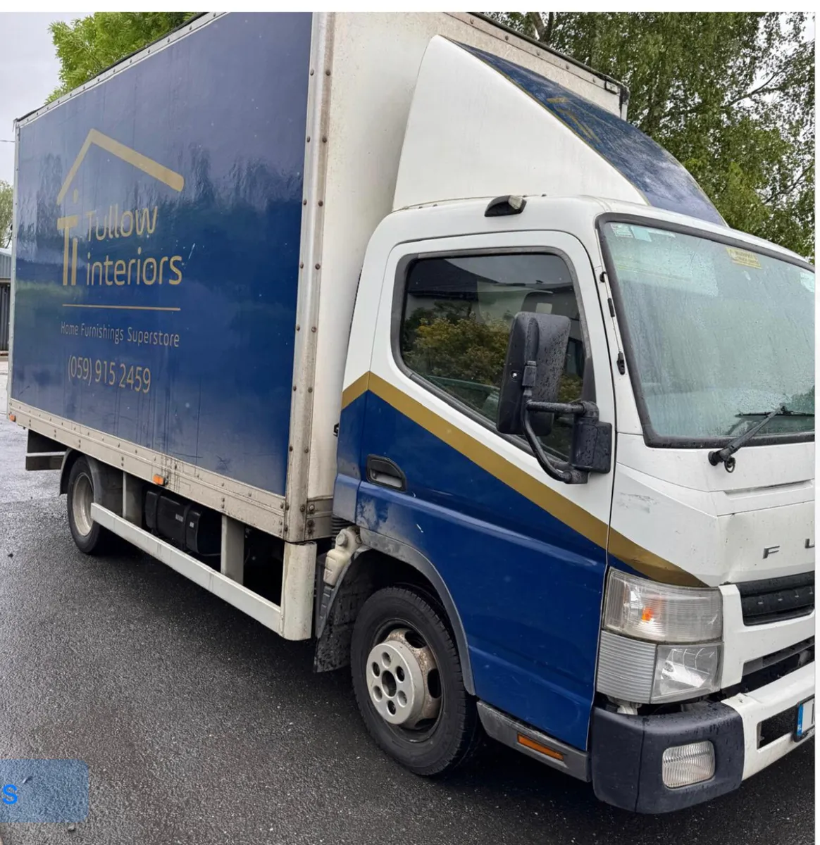 2016 Mitsubishi  Canter Fuso box with tail lift. - Image 2