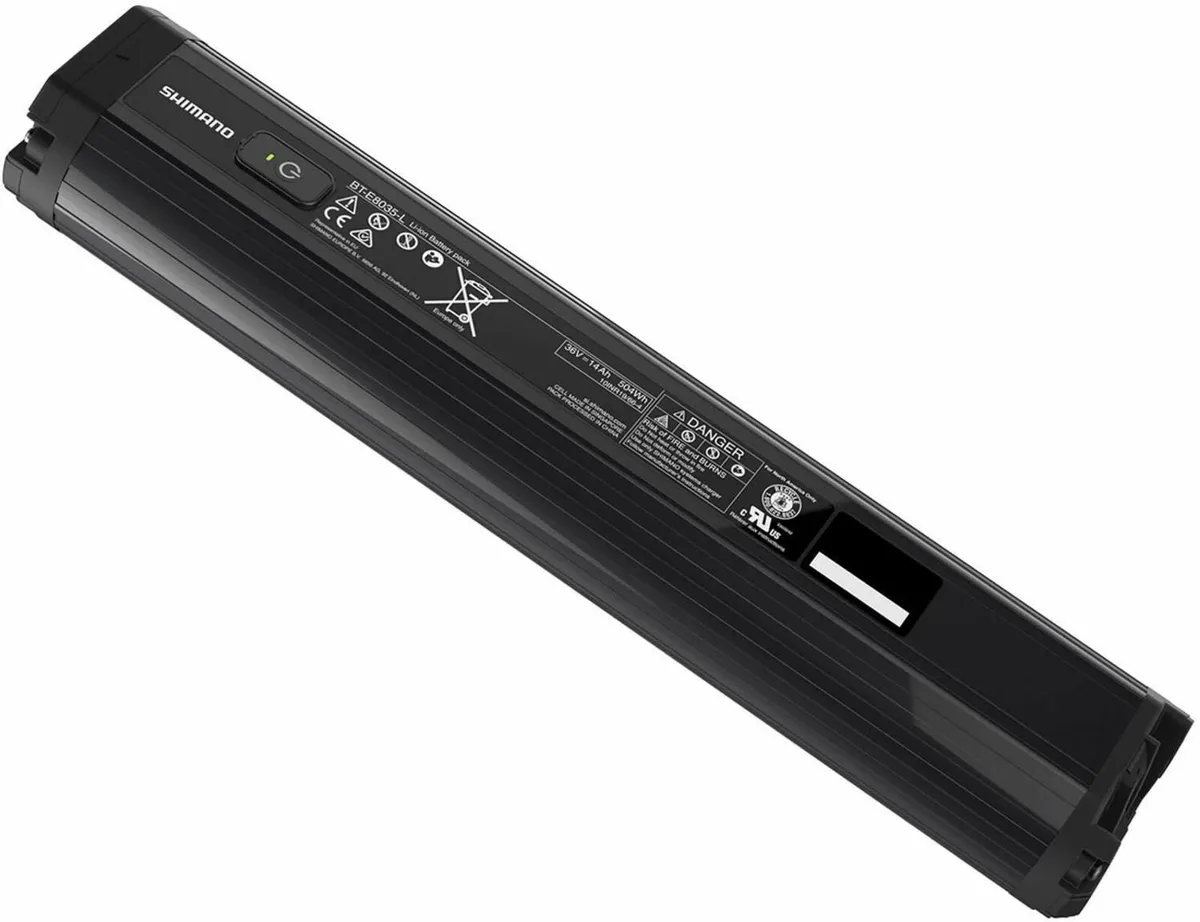 Shimano STEPS BT-E8035-L 504Wh Battery integrated