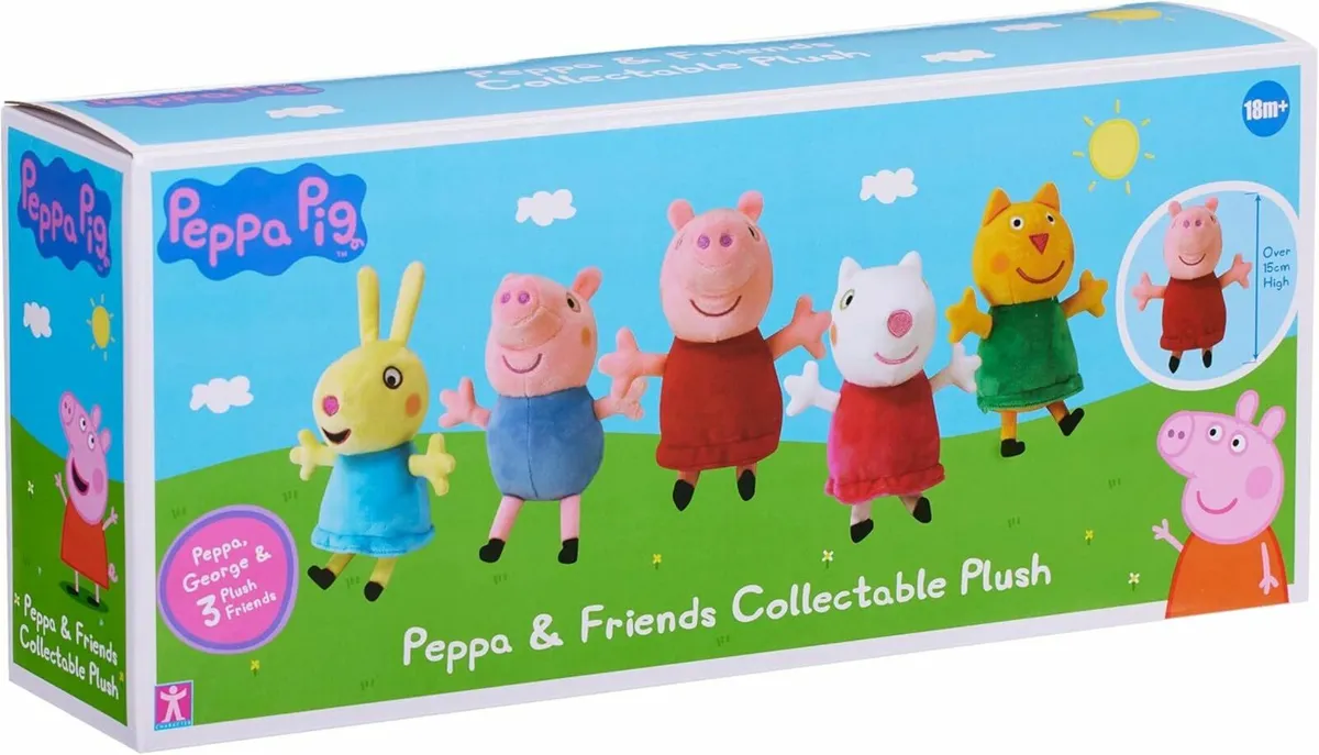 New: Peppa Pig book and toys - Image 2