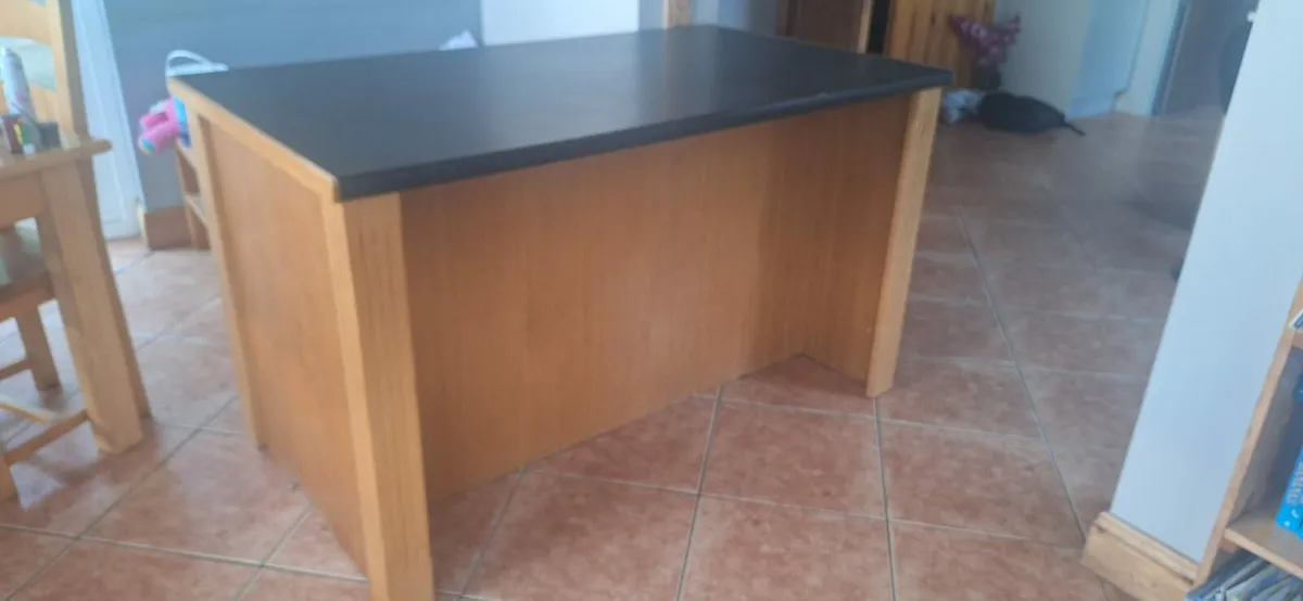 Kitchen island oak - Image 4