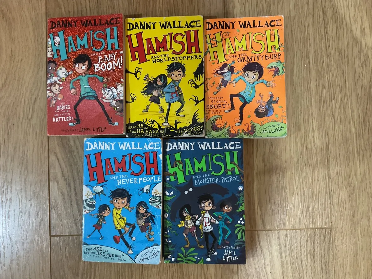 Danny Wallace Hamish Books x 5
