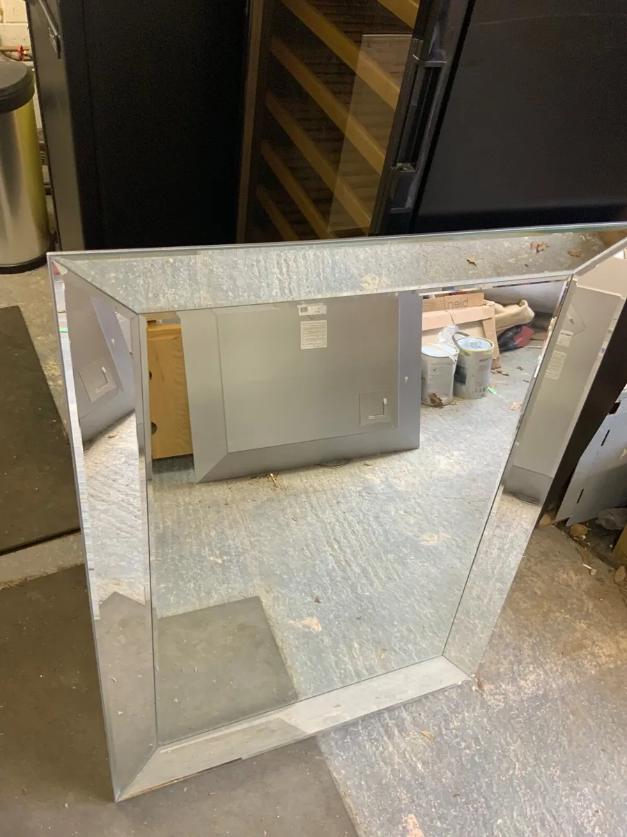 Extra large bevelled mirror - Image 2