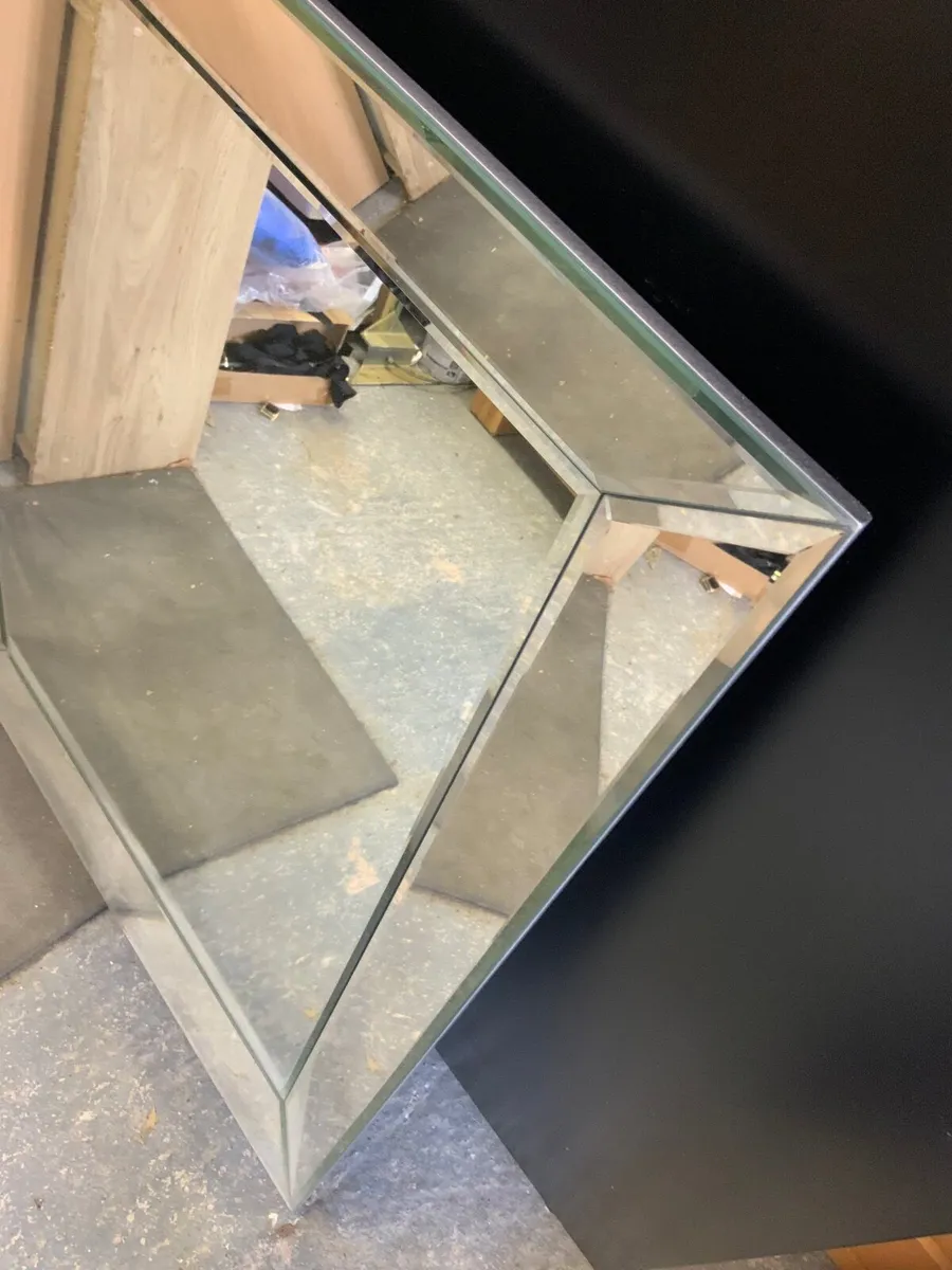 Extra large bevelled mirror - Image 3