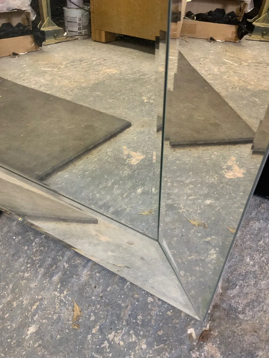 Extra large bevelled mirror - Image 4