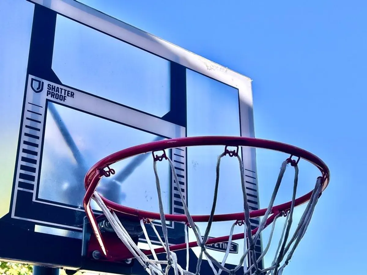 HitSport adjustable/moveable basketball hoop - Image 4
