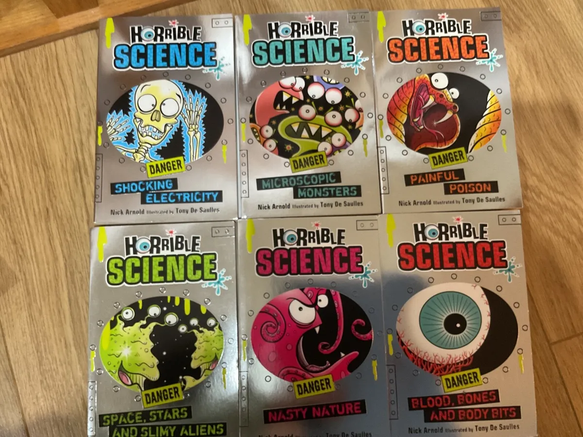 Horrible Science 6 Books In great condition - Image 1
