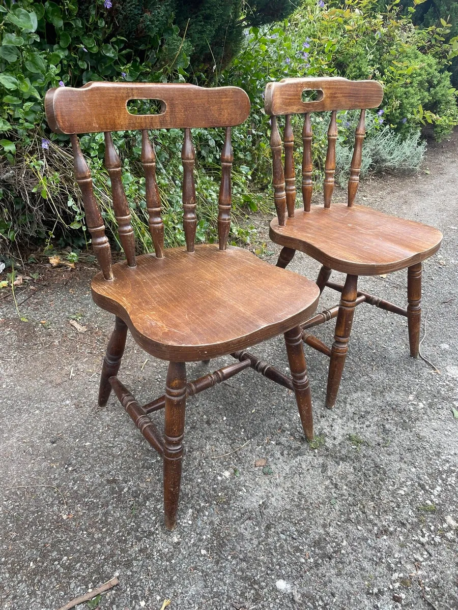2 wooden kitchen set - Image 1