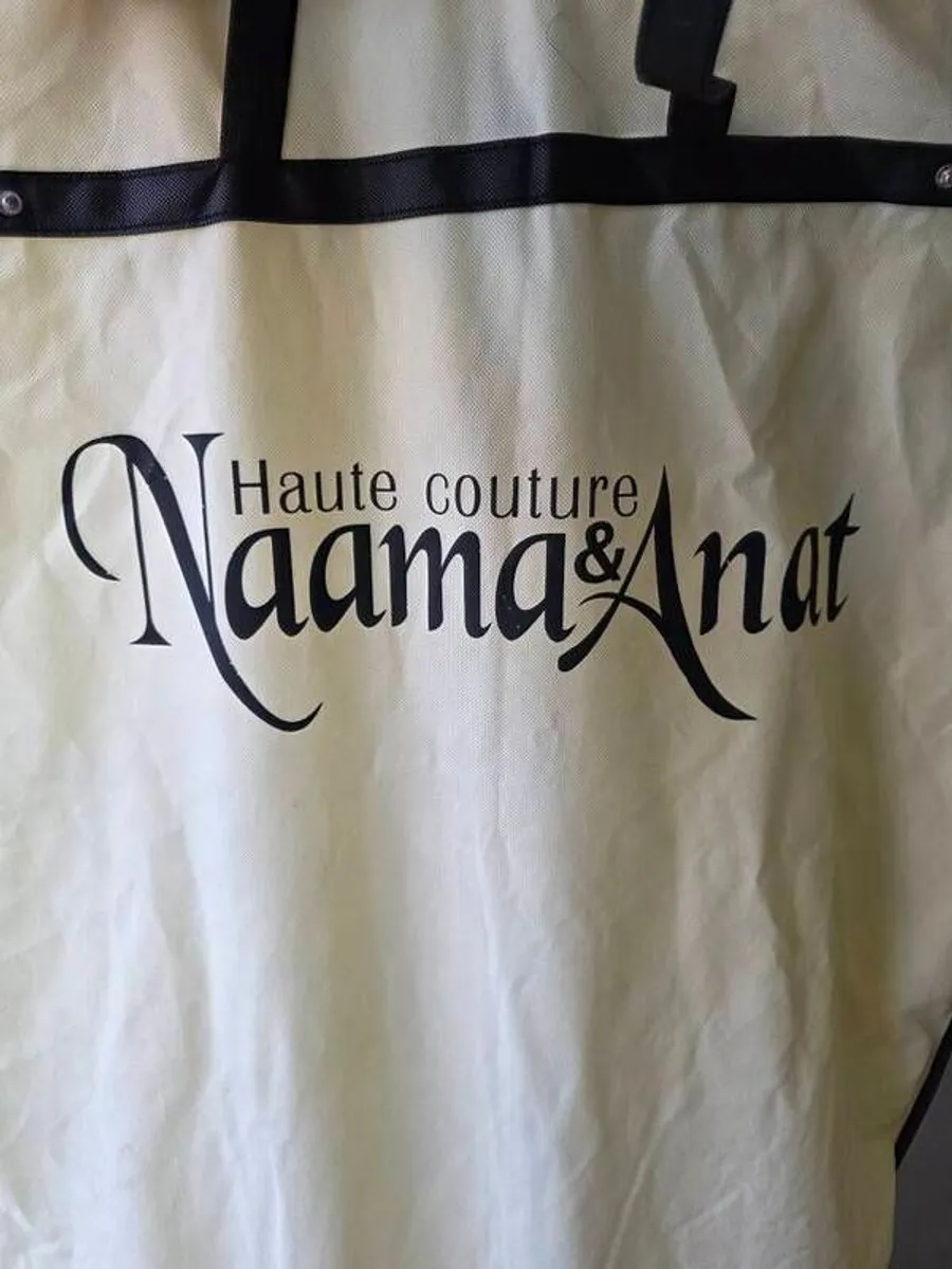 Angelic Wedding Dress by Naama & Anat Navipur, Haute Couture Ivory Size 6 - Image 1