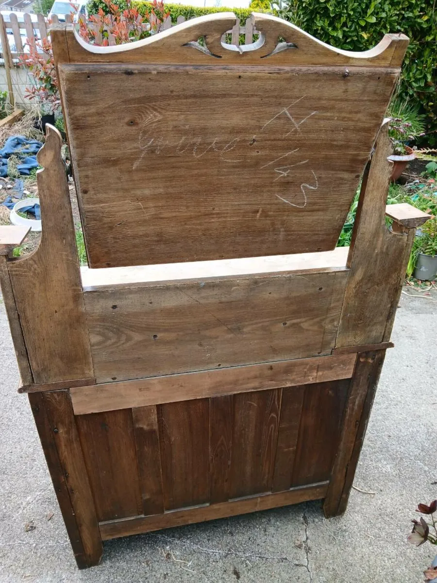 Antique  Chest of Drawers with Mirror - Image 3