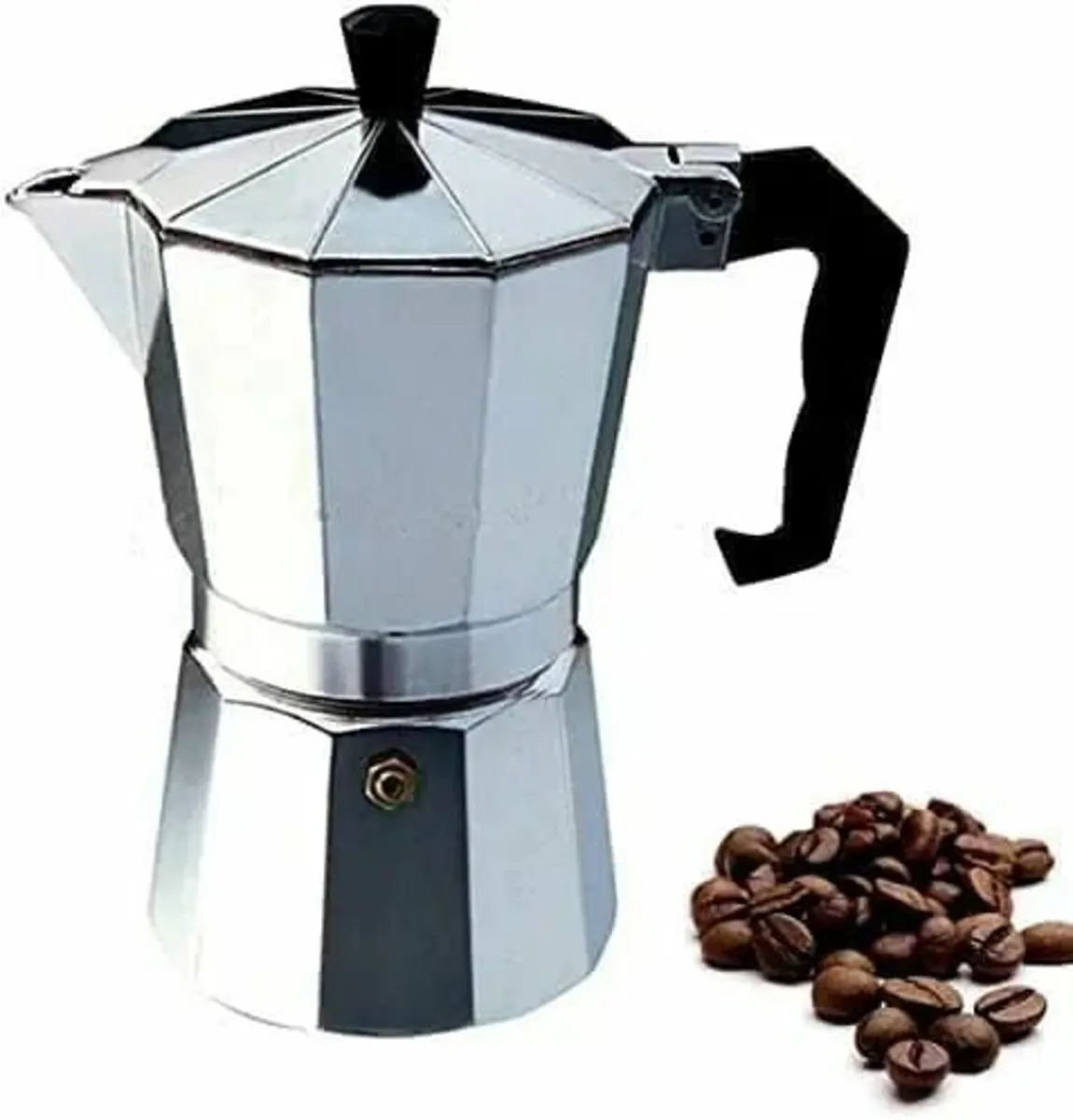 2 Cups Italian Espresso Stove Top Coffee Maker - Image 2