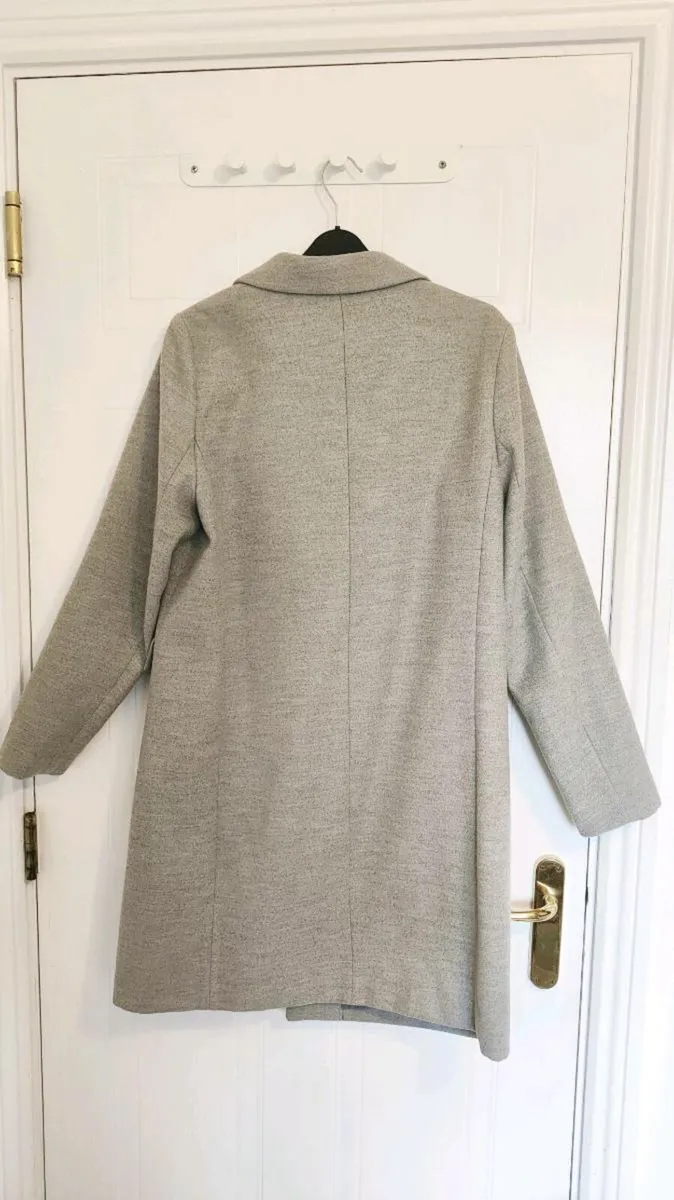 New Look Grey Coat – UK 12 - Image 2