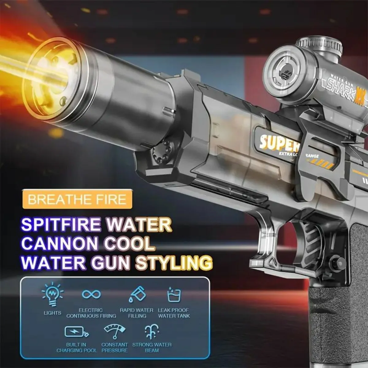 Desert Eagle Water Spray Toy Water Gun - Image 4