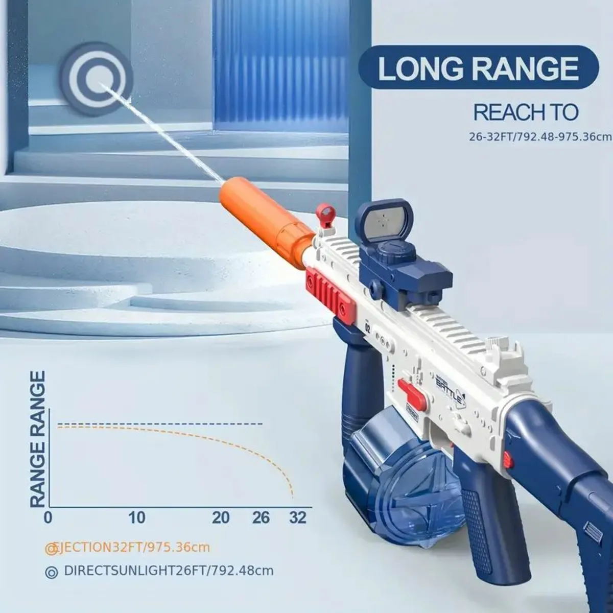 Electric Water Gun with Large Water Capacity - Image 3