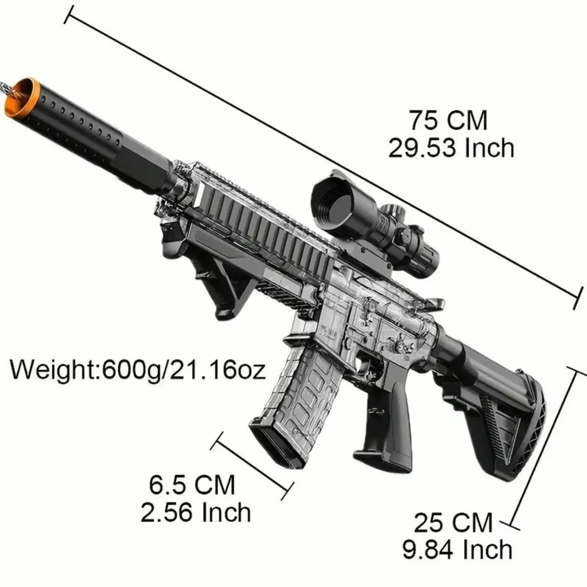 EM416 Electric Water Gun Toy - Image 4