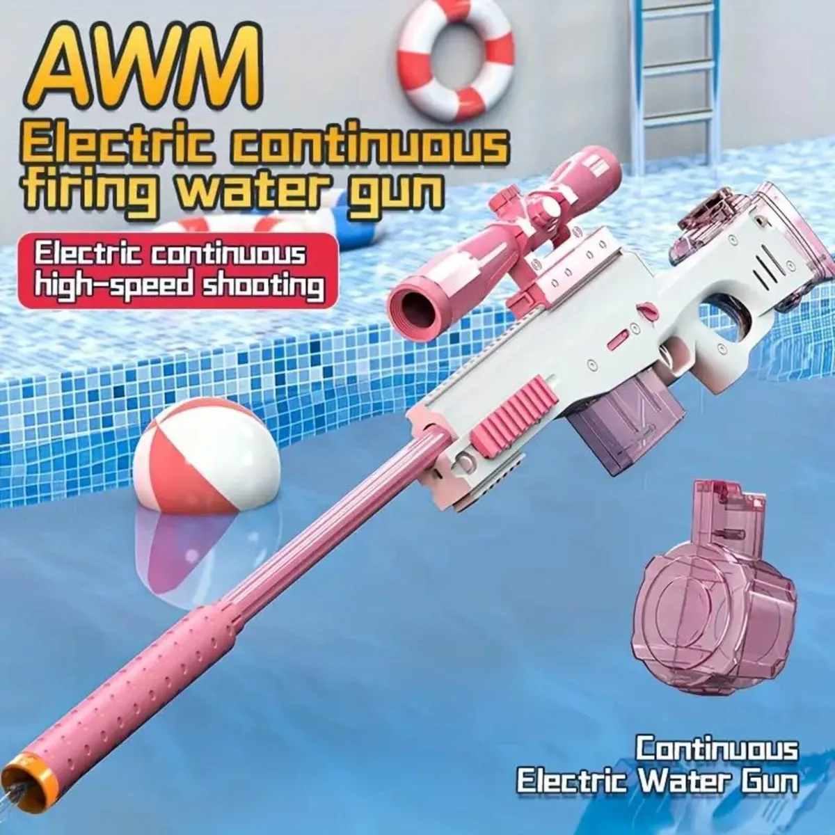 Water Gun Toy, Perfect for Summer - Image 3