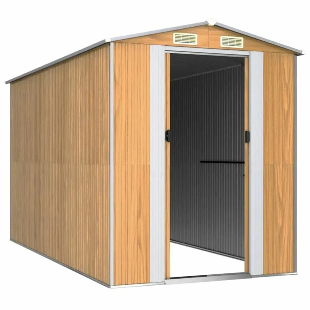 Garden Shed Light Brown - Image 3