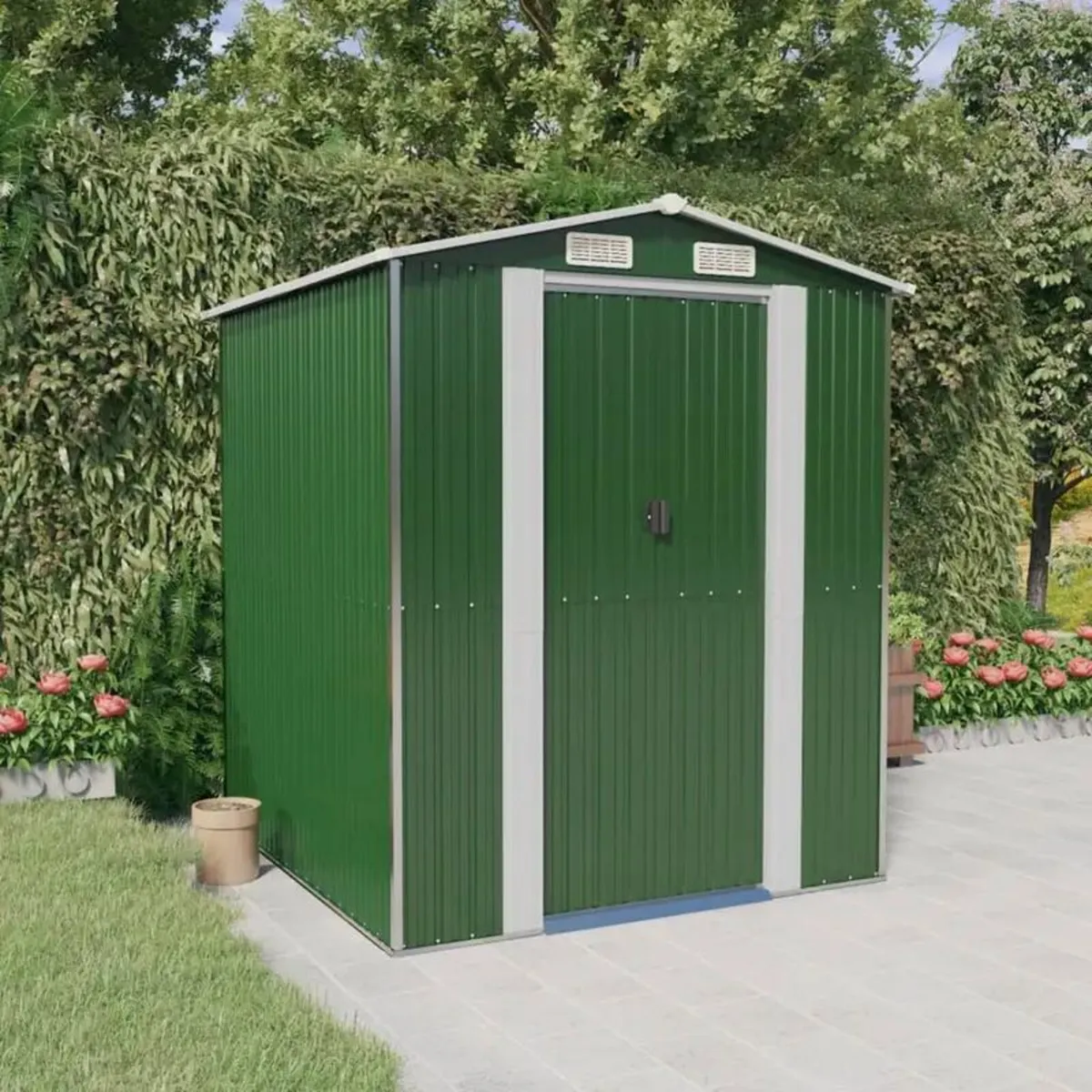 Garden Shed Green - Image 1