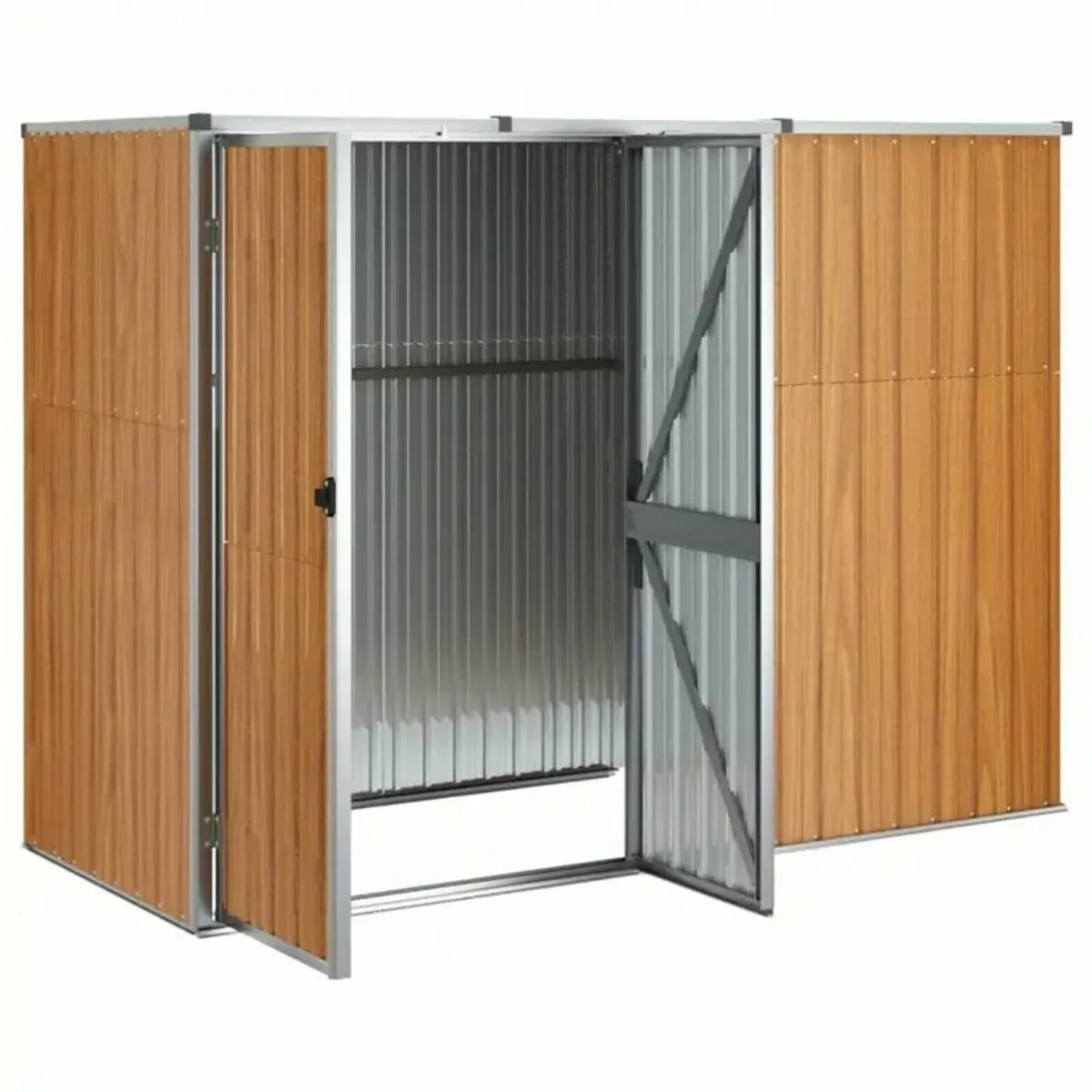 Garden Tool Shed Brown - Image 3