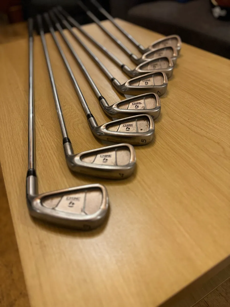 Taylormade 360 series irons 3-PW Regular flex - Image 1