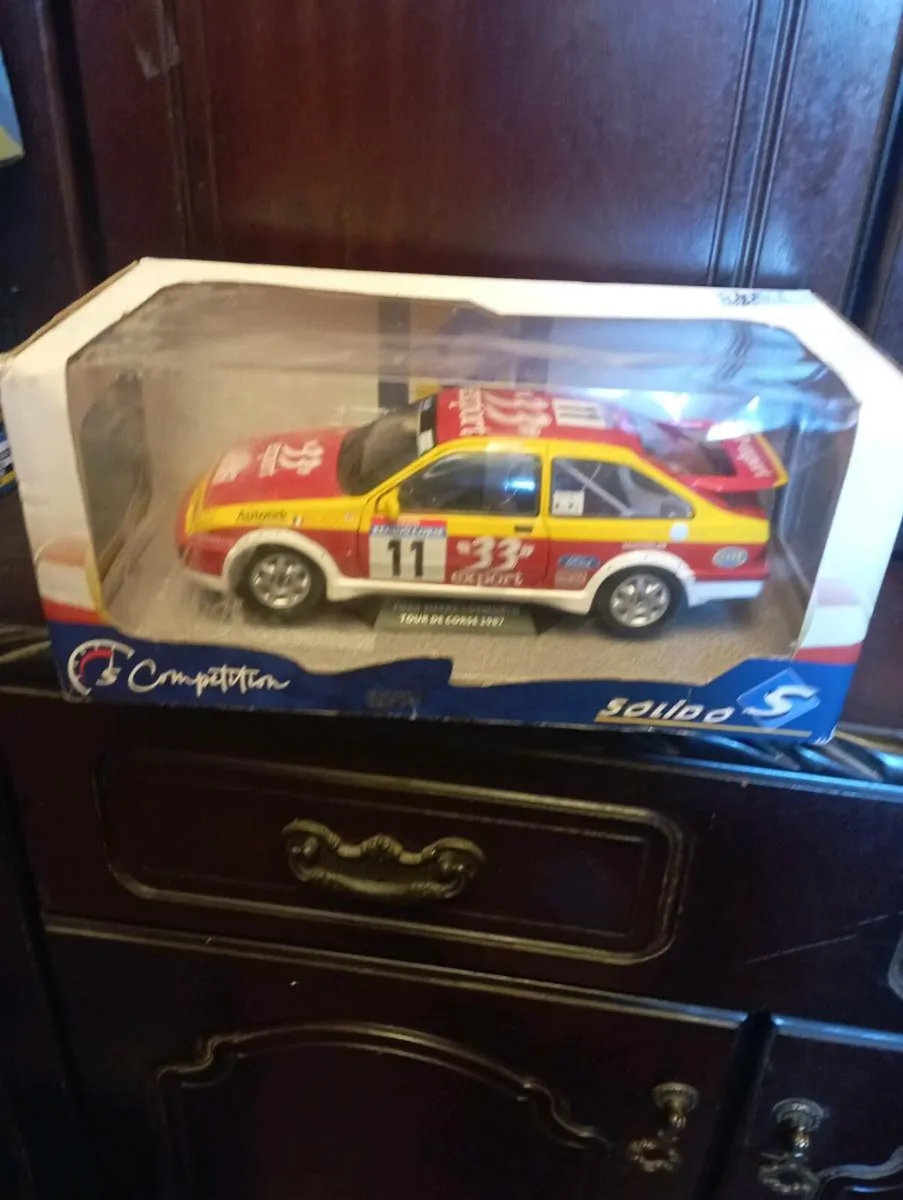 FORD SIERRA COSWORSTH TOURE DE CORSE 1987 DIE CAST - Image 1