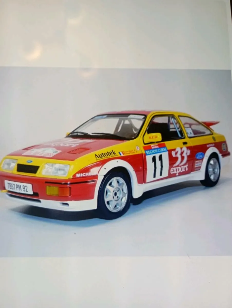 FORD SIERRA COSWORSTH TOURE DE CORSE 1987 DIE CAST - Image 2