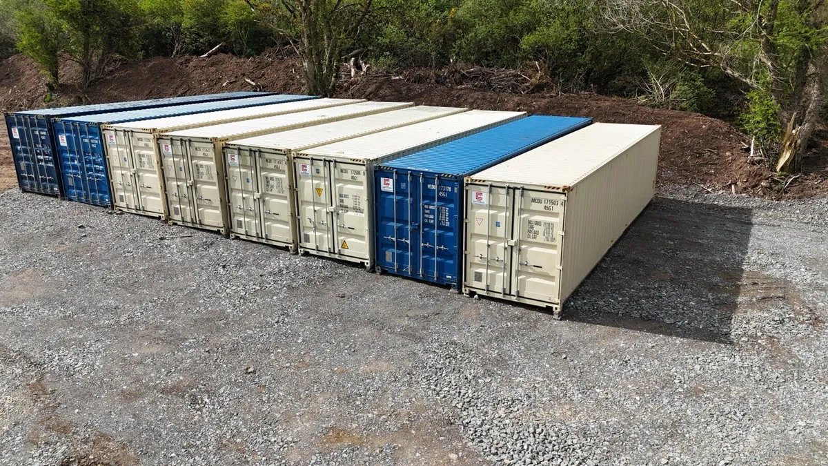 New 40ft High Cube Containers - Image 1