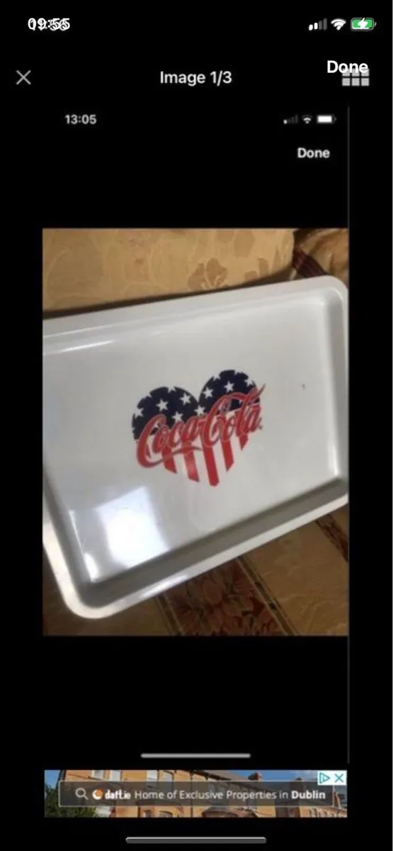 Coca Cola Metal Tray - Image 2