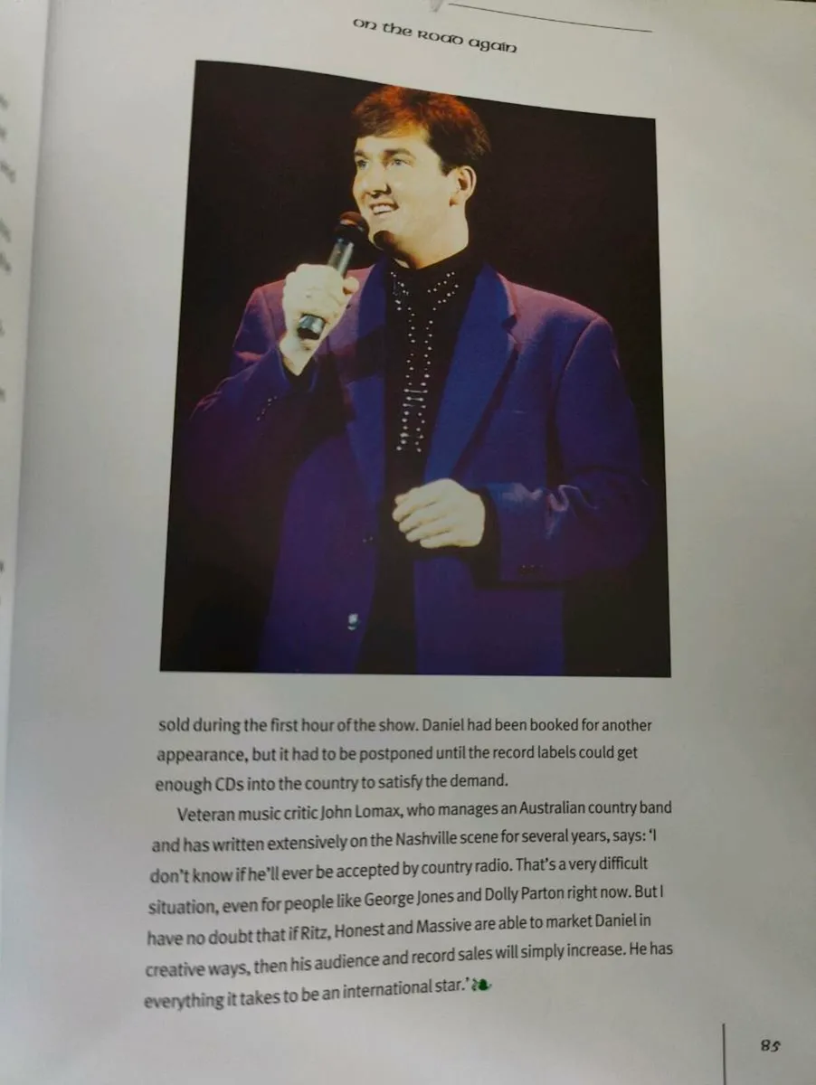 Daniel O Donnell book and CDs - Image 4