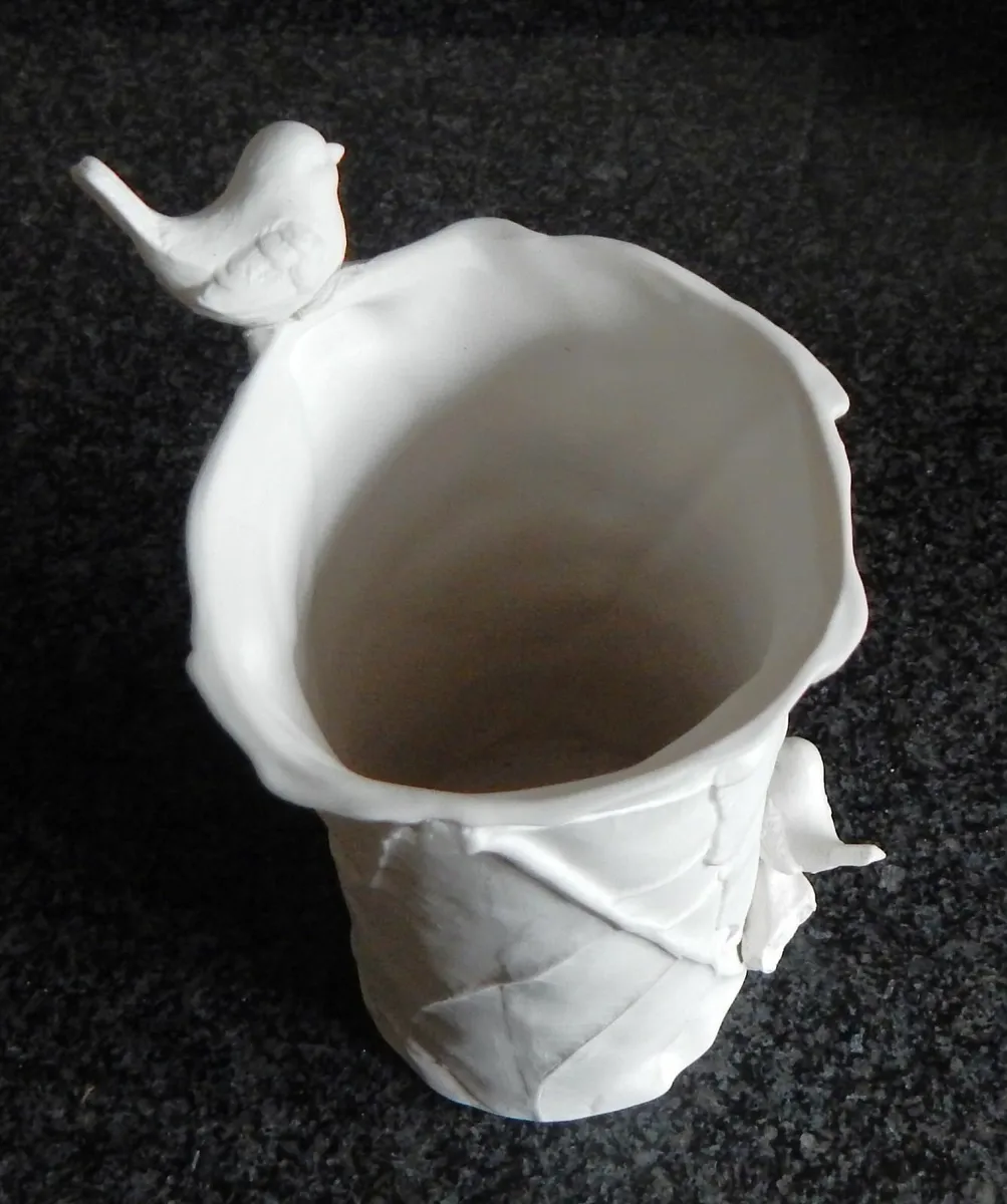 SIA Home Fashion Pottery Vase, New, made in France - Image 4