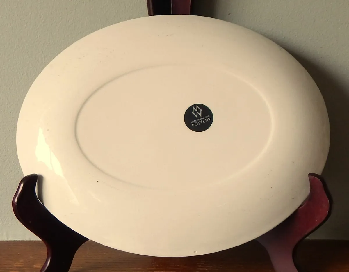 England Pottery Serving Platter - Image 2