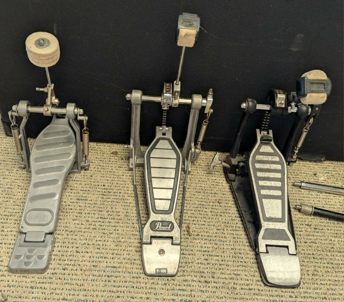 Selection of 3 Kick Drum Pedals - Image 1