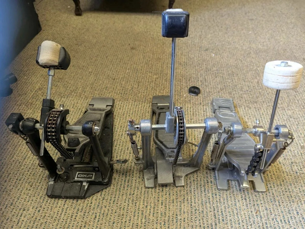 Selection of 3 Kick Drum Pedals - Image 2