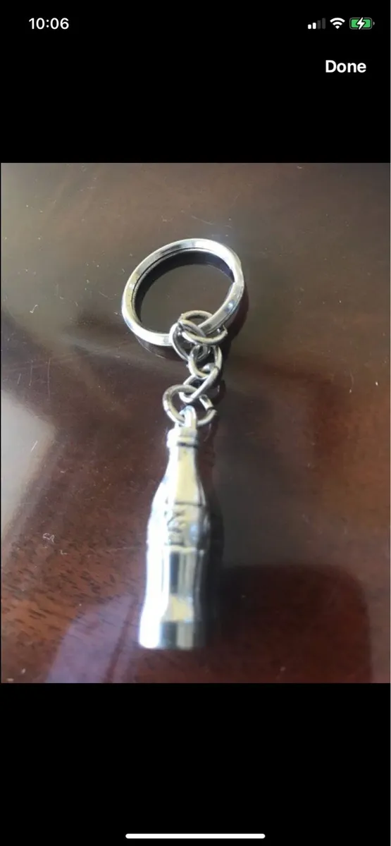 Coca Cola Metal Key Ring - Image 3