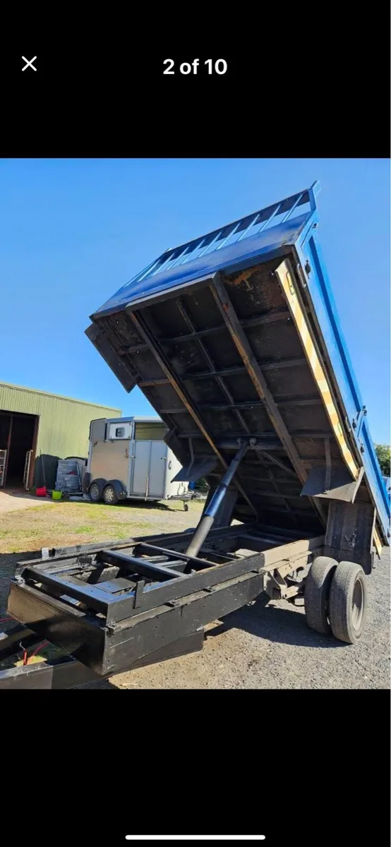 12 V tipping trailer - Image 1