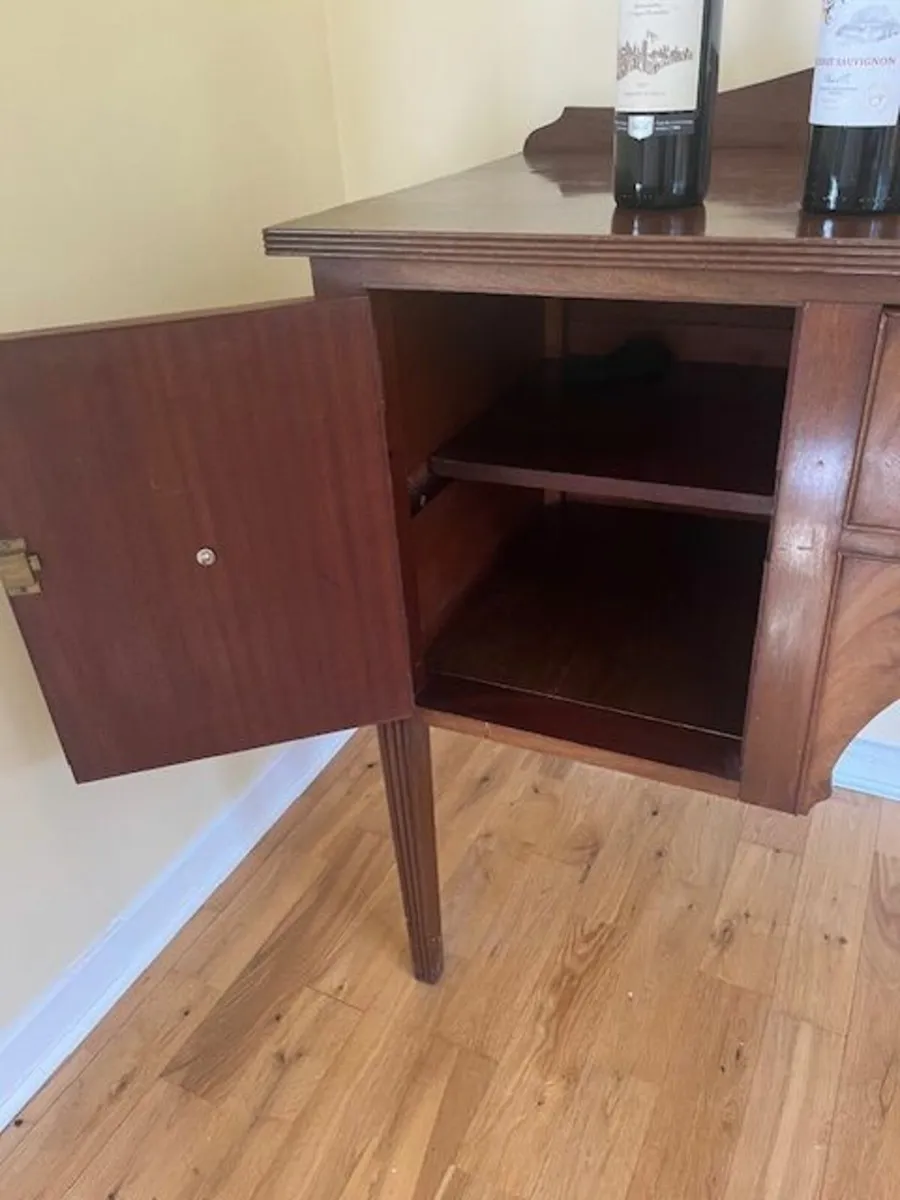 Antique Walnut Sideboard - Image 2