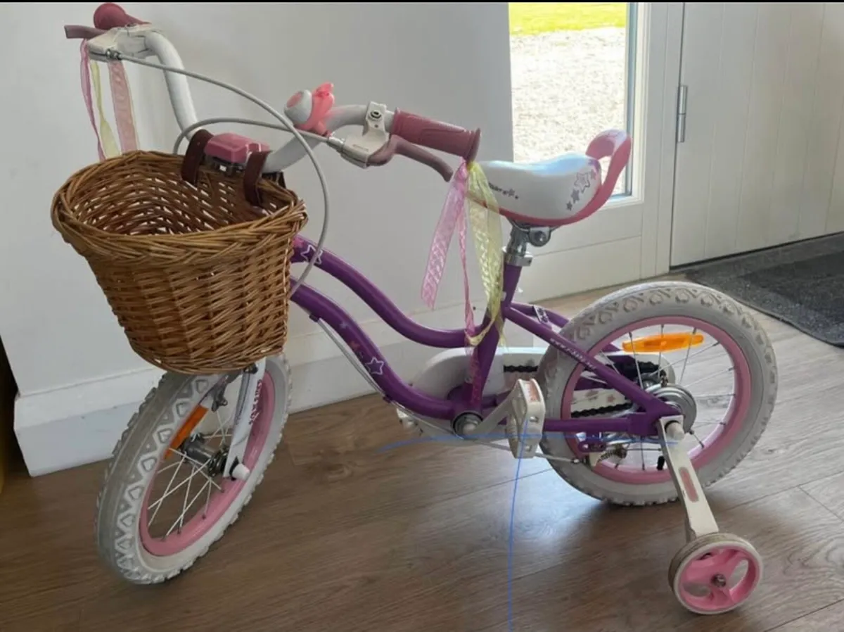 Girls 14” bike - Image 1