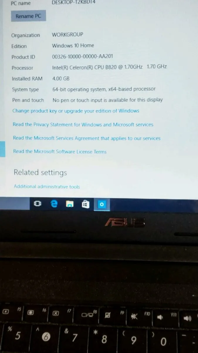 ASUS Laptop ( serviced and refurbished) - Image 3