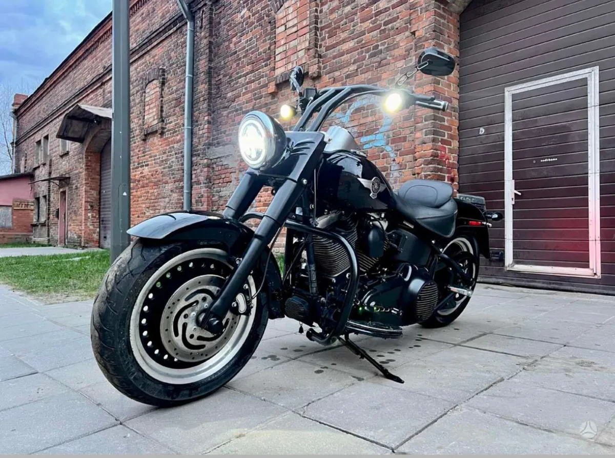 HARLEY DAVIDSON FATBOY 🖤 - Image 1